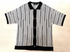 AZUL by moussy ポロシャツ　クージーニットトップスMサイズ