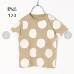 【新品】グローバルワーク ドット柄 Tシャツ 120cmのサムネイル