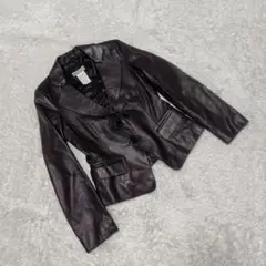 エンポリオアルマーニ　EMPORIO ARMANI　ジャケット　レザー　アウター