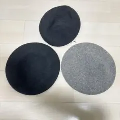 ベレー帽 レディース 3点セット