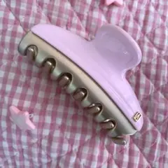 アレクサンドルドゥパリ ハート クリップ ピンク ビジュー ヘアアクセ