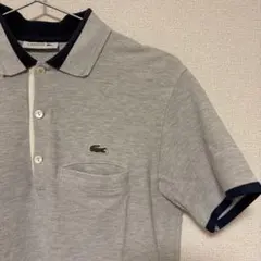 LACOSTE ポロシャツ グレー