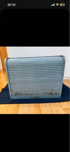 ビンテージ 1960～70年代 PLUS スチール製 蛇腹シャッターケース ビンテージ 1960～70年代 PLUS スチール製 蛇腹シャッターケース
