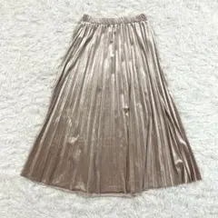 MelanCleuge メランクルージュ ロングプリーツスカート F くすみのサムネイル