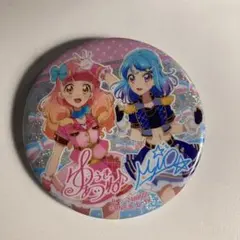 アイカツフレンズ！　友希あかね　奏みお　缶バッチ