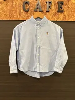 【ほぼ未使用】U.S. POLO ASSN. 長袖シャツ 140cm 水色