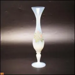 アンバーガラス バスケット柄 蓋付きボウル 脚付き - メルカリ
