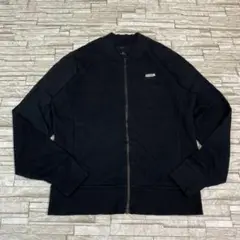 Sport-tek MA-1型 トラックジャケット ブルゾン ブラック 刺繍入り