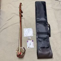 極美品 【登録証付】上海民族楽器 二胡 蛇皮 本格 弓 ケース付 - メルカリ