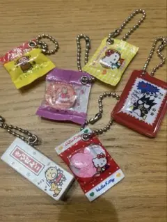 サンリオキャラクターズ お菓子チャーム2 ガチャ　6個