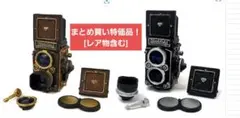 【未使用・未組立品・２種セット】ローライフレックス／新タイムスリップグリコ第4弾
