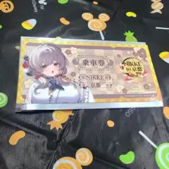 勝利の女神NIKKE in 京都 ブレッディ 切符風ステッカー