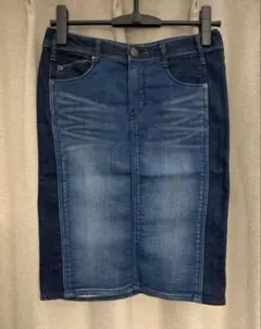《美品》ヤヌークデニムタイトスカート