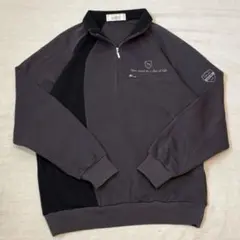 adabat ゴルフウェア ハーフジップ スウェット トレーナー M スポーツ