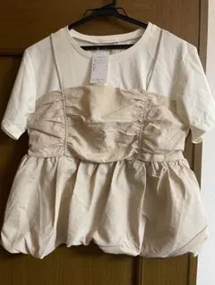 ehka sopo ビスチェドッキングTシャツのサムネイル