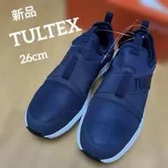【新品】TULTEX スニーカー ネイビー スリッポン　26cmのサムネイル