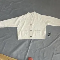 UNIQLO スフレヤーンショートカーディガン Mサイズ