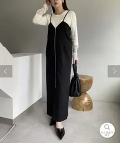 CAPRICIEUX LEMAGE／ZIPキャミワンピース