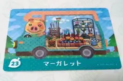 とびだせどうぶつの森　amiboカード　マーガレット
