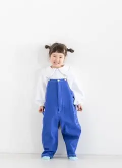 LOWRYS FARM キッズ　ブラック フリル襟 長袖トップス110センチ