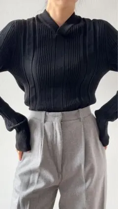 Dolce & Gabbana ニット 100% ウール 黒