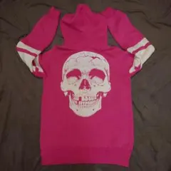 HYSTERIC GLAMOUR スカル ジップアップパーカー フーディ y2k