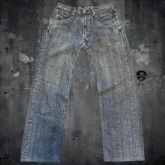 00s【archive】grunge denim pants/Y2K/914