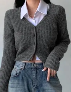 SHIEN / DAZY / クロップドカーディガン