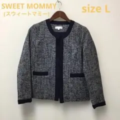 SWEET MOMMY （スウィートマミー）ツイードジャケット　サイズLのサムネイル