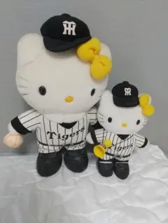 阪神タイガースハローキティ ぬいぐるみ2体セット
