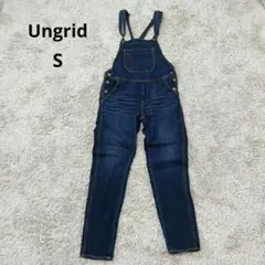 Ungrid アングリッド デニム サロペット オーバーオール インディゴブルー