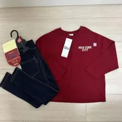 ジーユー　西松屋　ロンt ズボン　新品　110 まとめ売り