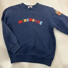 120サイズ ミキハウス トレーナー スウェット