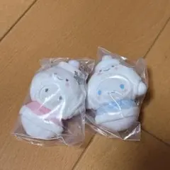 サンリオ ちびっとも 雪の精 キーホルダー シ ナモロール シナモン こぎみゅん