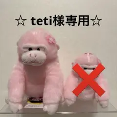 ☆ teti様専用☆　　　ウホウホゴリラのゴリくん春ですね　ST　ゴリももちゃん