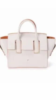 FIORELLI フラップハンドバッグ　白2wayハンドバッグ ショルダーバッグ