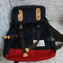 MAKAVELIC リュック バックパック ネイビー レッド