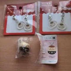 ちいかわ　プチチャーム くりまんじゅう　4P 　＋　くら寿司フィギュアセットのサムネイル