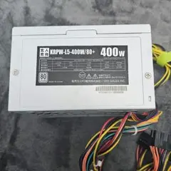 玄人志向 KRPW-L5-400W/80+ 電源ユニット 本体のサムネイル