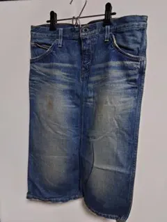Levi's デニムブルー ひざ丈スカート