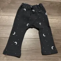 PUPU PUPU 黒 月と星プリント パンツ