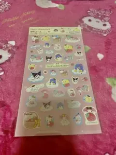 まとめて購入大歓迎！ Sanrioキャラクター いちごデザイン箔押しステッカー