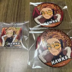 ヒロアカ ホークス ビッグ缶バッジ vol.2 キーホルダー