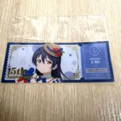 ラブライブ 園田海未 チケットふうクリアカード カード GIGO コラボカフェ