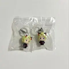 銀魂　ガチャガチャ　吉原大炎上　めじるしアクセサリー　月詠　2個セット