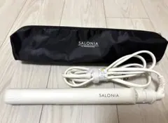 SALONIA ストレートヘアアイロン SL-004SW 本体　専用ポーチ付のサムネイル