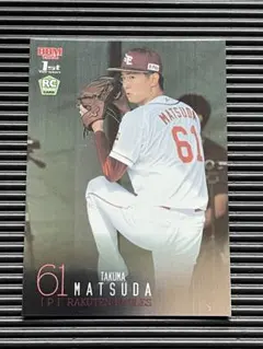 値下げ　BBM 2024 1st Ver. 松田啄磨 (楽天)  300シリ