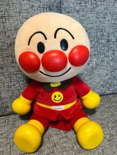 【美品】おしゃべり機能付きのアンパンマンぬいぐるみ