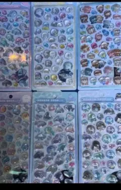 水族館限定ボンボンドロップシール６種類