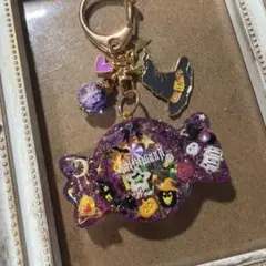 シャカシャカハロウィンキャンディキーホルダー